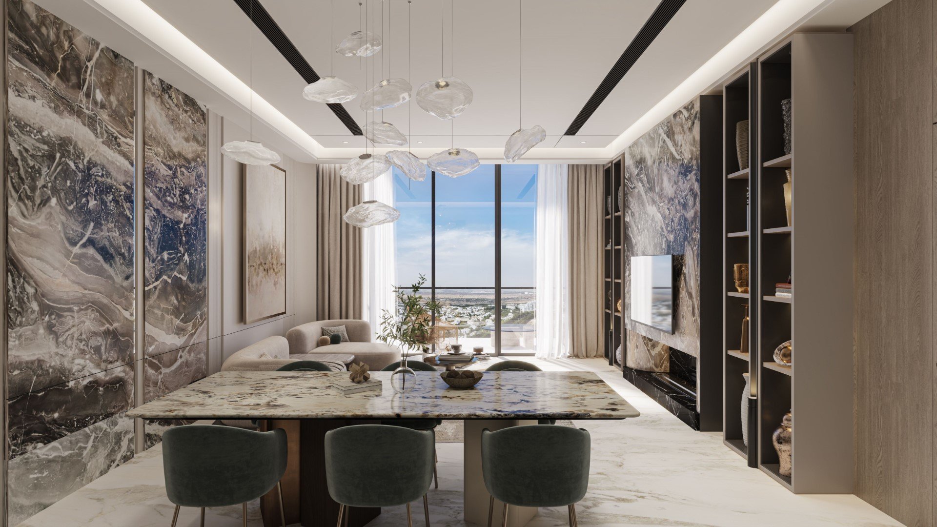 4 bedrooms Apartment in Barari Heights  No. 11016